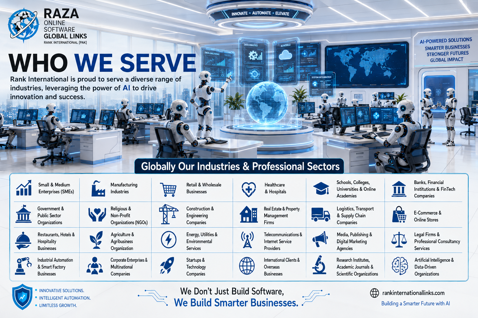 Who We Serve